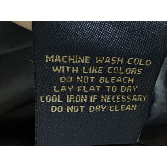 British Khaki Womens Navy Blue Barn Quilted Jacket Sz Medium - Picture 6 of 8